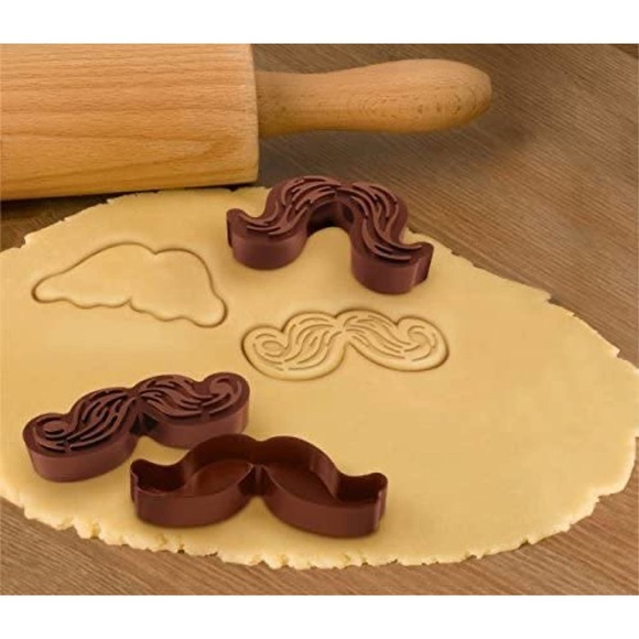 Munchstache Moustache Cookie Cutter Bundle - Picture 3 of 7